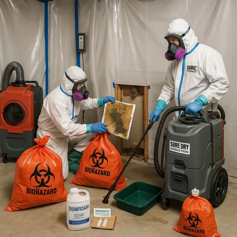 Contaminated Water Handling Protocols process in Saratoga, CA